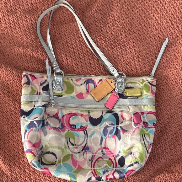 Coach Handbags - Coach Colorful Signature Shoulder Bag
